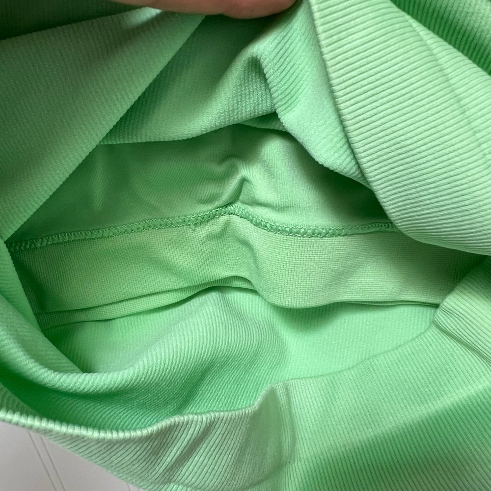 Athleta Rise Above Green Rib Cami Racerback Tank Top - Picture 5 of 8
